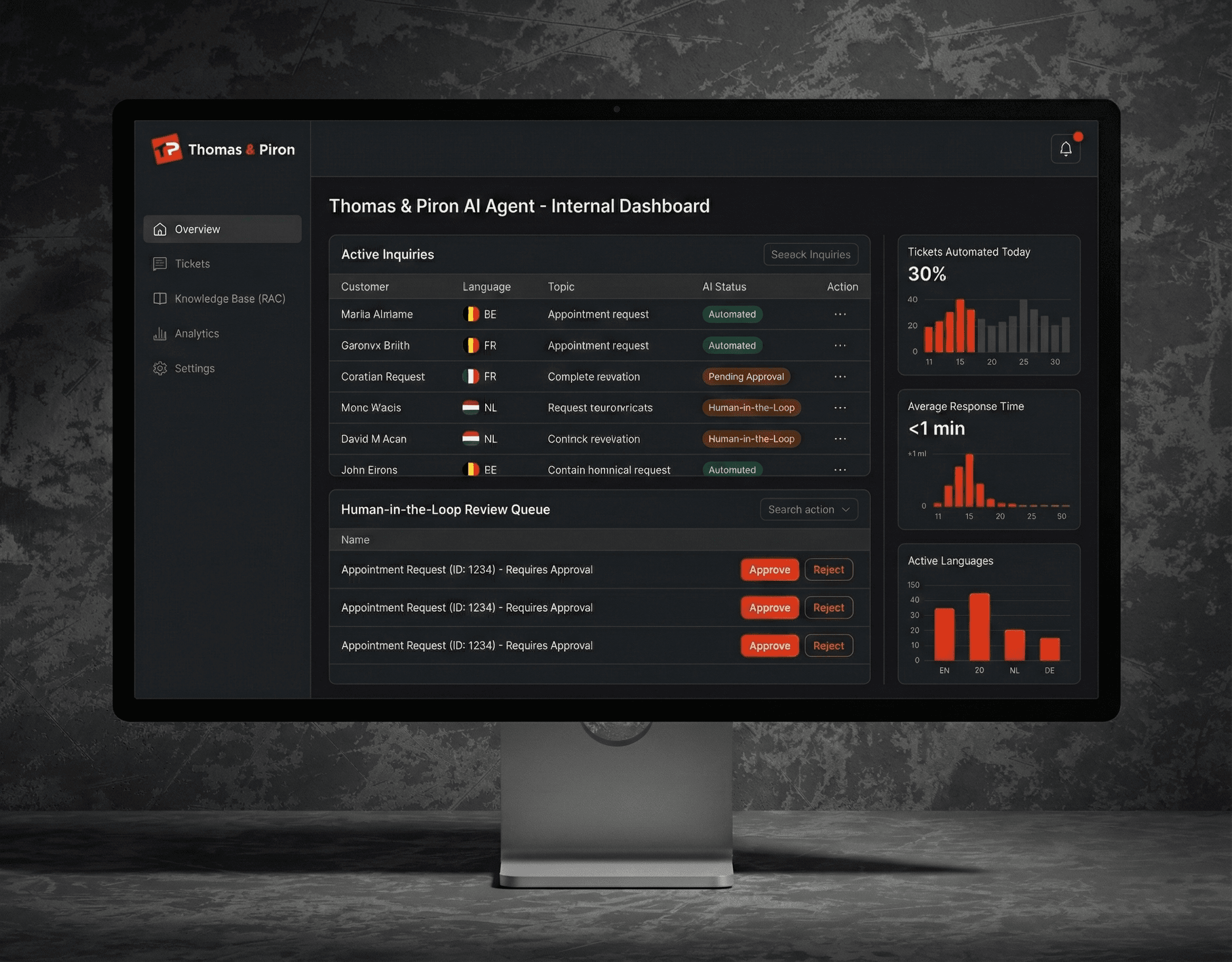 AI Agent Dashboard